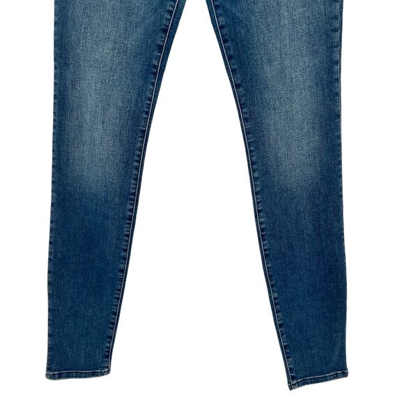Good American Womens Good Legs Fray Waistband Skinny Jeans Size 0 Waist 25 - Picture 5 of 11